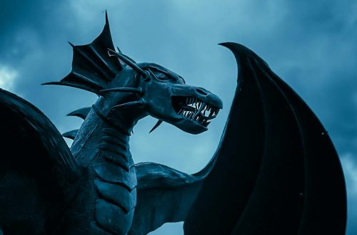 Imposing dragon